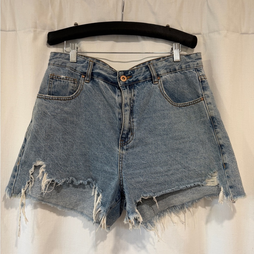 Cotton On Denim Distressed Shorts